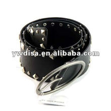 Black PU Plain Belt For Women